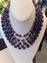 Load image into Gallery viewer, Amethyst Statement Necklace
