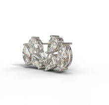 Load image into Gallery viewer, Fancy Shapes Diamond Stud Statement Earrings
