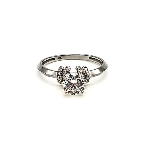 KnifeEdgeShankEngagementRing