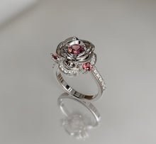 Load image into Gallery viewer, Diamond Rose Ring
