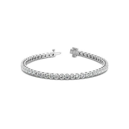 Mina D Fine Jewelry four prong classic diamond tennis bracelet