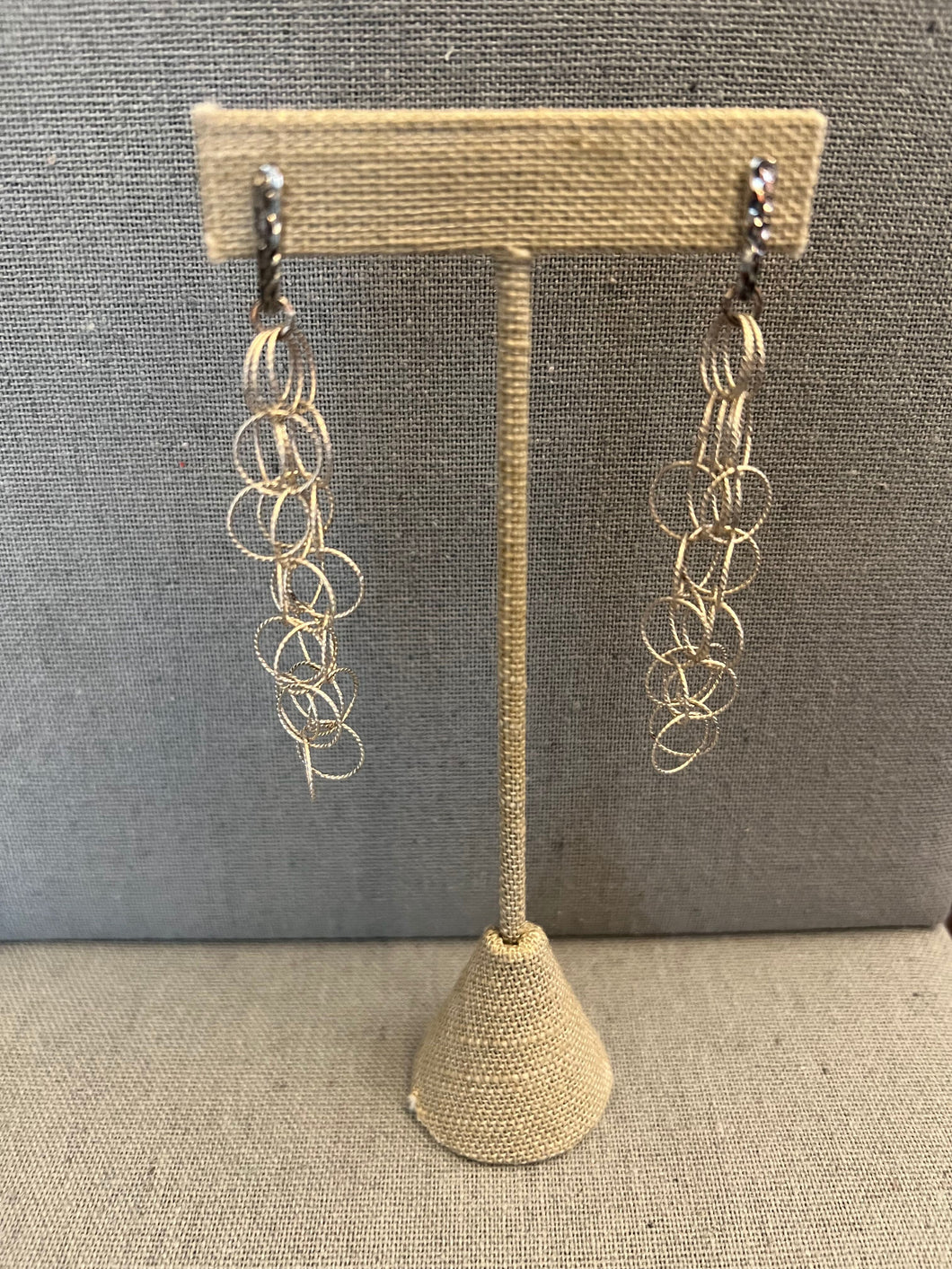Chains of Love Long Dangling Earrings