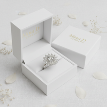 Load image into Gallery viewer, Diamond Sunflower Ring Gift Box
