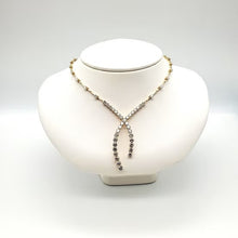 Load image into Gallery viewer, Diamond Bow Link Necklace
