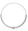 Heart Shape Diamond Center Tennis Necklace