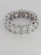 Load image into Gallery viewer, diamond oval eternity band mina d fine jewelry
