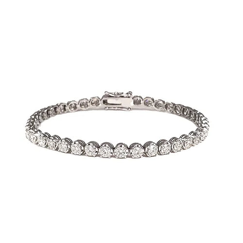 diamond tennis bracelet .10 