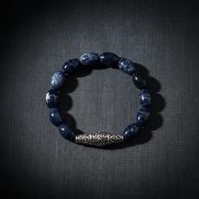 Load image into Gallery viewer, Dumortierite Bracelet Flat Lay
