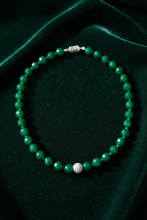 Load image into Gallery viewer, Green Agate Necklace Styled Shot
