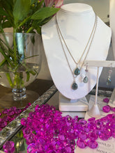 Load image into Gallery viewer, Green Moss Aquamarine Pendant Necklace
