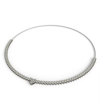 Load image into Gallery viewer, Heart Shape Diamond Tennis Necklace - minadjewelry
