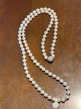 Load image into Gallery viewer, White Pearl Classic Long Necklace
