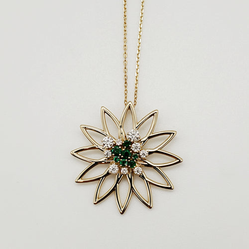 lotus flower pendant