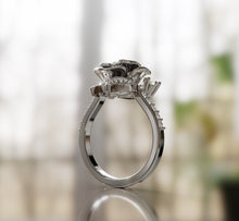 Load image into Gallery viewer, Diamond Rose Ring
