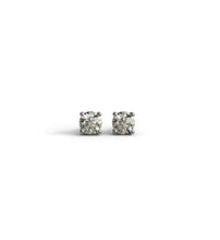 Load image into Gallery viewer, mina d fine jewelry classic diamond stud earrings
