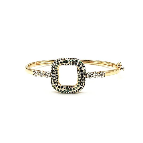 mina d fine jewelry em dand saphire diamond bangle yellow gold
