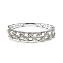 Load image into Gallery viewer, mina d fine jewelry pear shape diamond bangle bracelet
