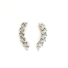 Load image into Gallery viewer, mq diamond statement earrings
