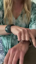 Load and play video in Gallery viewer, Green Jasper Cuff
