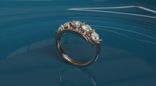 Load and play video in Gallery viewer, Five Stone 35 Pointers Diamond Ring
