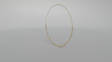 Load and play video in Gallery viewer, Fancy Link Diamond Necklace
