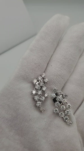 Diamondnetpsandrounddiamondearrings