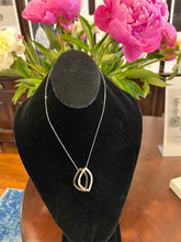Load image into Gallery viewer, Shadow Leaf Eclipse Diamond Pendant - minadjewelry
