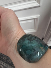 Load image into Gallery viewer, Deep Green Aventurine Solid Stone Cuff Bracelet - minadjewelry
