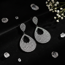 Load image into Gallery viewer, Styled flat lay black teardrop
