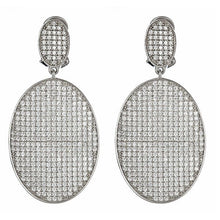 Load image into Gallery viewer, CZ Pave Statement Earrings - minadjewelry
