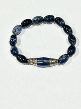 Load image into Gallery viewer, Dumortierite Men's Bracelet - minadjewelry
