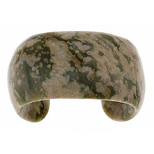 Load image into Gallery viewer, Green Jasper Cuff - minadjewelry
