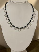 Load image into Gallery viewer, Spinel &amp; White Topaz Briolle Necklace
